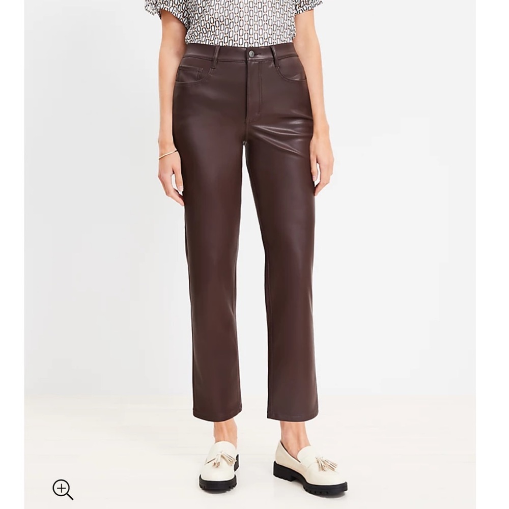 Loft Faux Leather in Espresso Brown